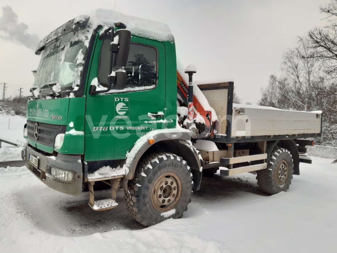 Aktualni Aukce Mercedes Benz Atego 4x4 Palfinger Pk 6500 Drazby Vozidel Veacom