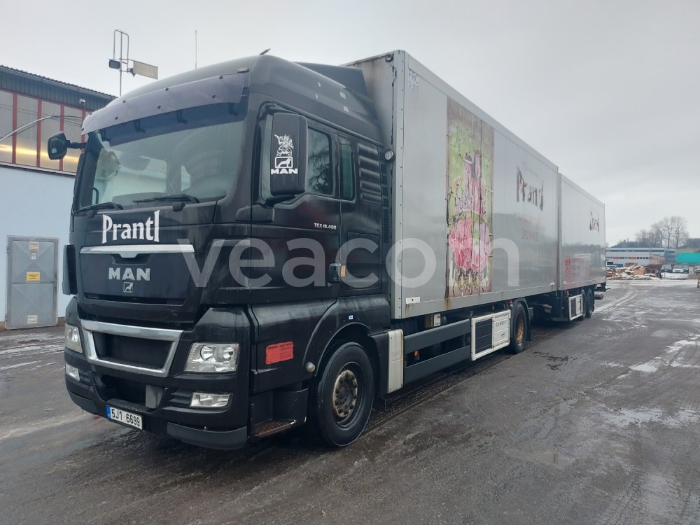 Online auction: MAN  TGX 18.400 LL + SCHMITZ ZKO 18/L7.7 FP45 COOL