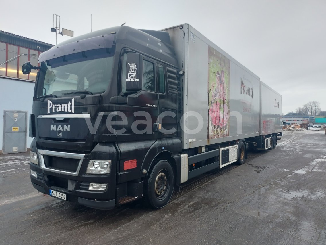 Online auction: MAN  TGX 18.400 LL + SCHMITZ ZKO 18/L7.7 FP45 COOL