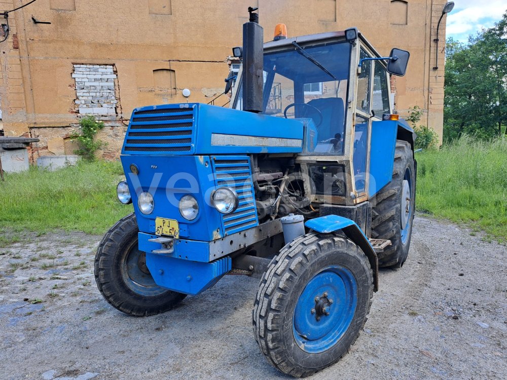 Online auction:  ZETOR 8011+VLEK ZA TRAKTOR+RADLICE RS 250+RADLICE