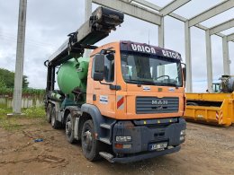 Online aukce: MAN  35.413 FFD-TM 8X4 + LIEBHERR LTB