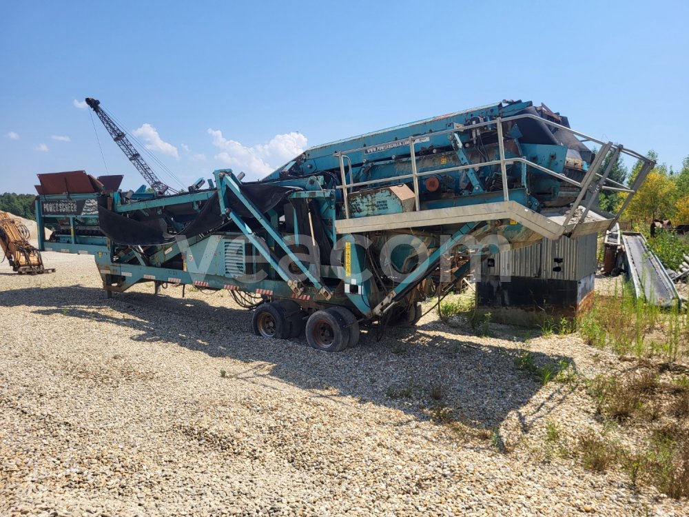 Online auction:  POWERSCREEN TURBO CHIEFTAIN 1400 - MOBILNÁ TRIEDIČKA NA MOKRÝ ALEBO SUCHÝ SPÔSOB