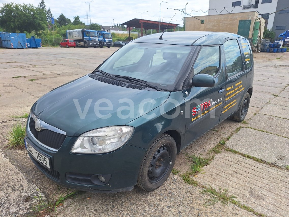 Online auction: ŠKODA  ROOMSTER