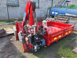 Интернет-аукцион:  HMF 270 KONTEJNER S HYDRAULICKÝM NÁKLÁDACÍM JEŘÁBEM