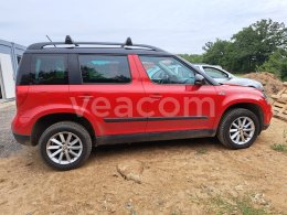 Online aukce: ŠKODA  YETI 4X4