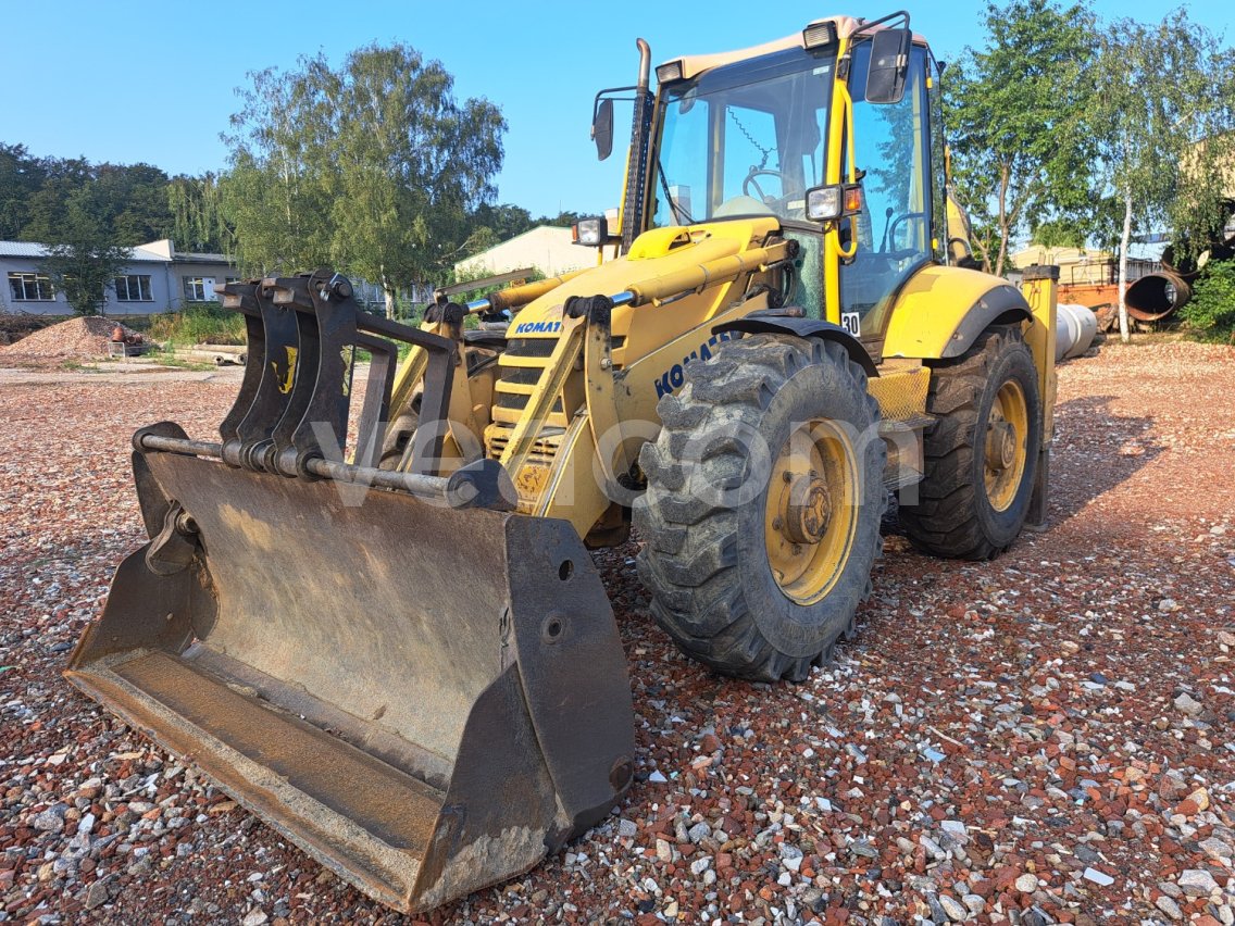 Online aukce: KOMATSU  WB 97S-2