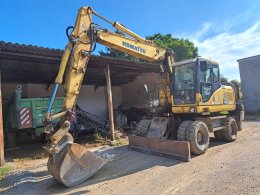 Online auction: KOMATSU  PW140-7 4X4