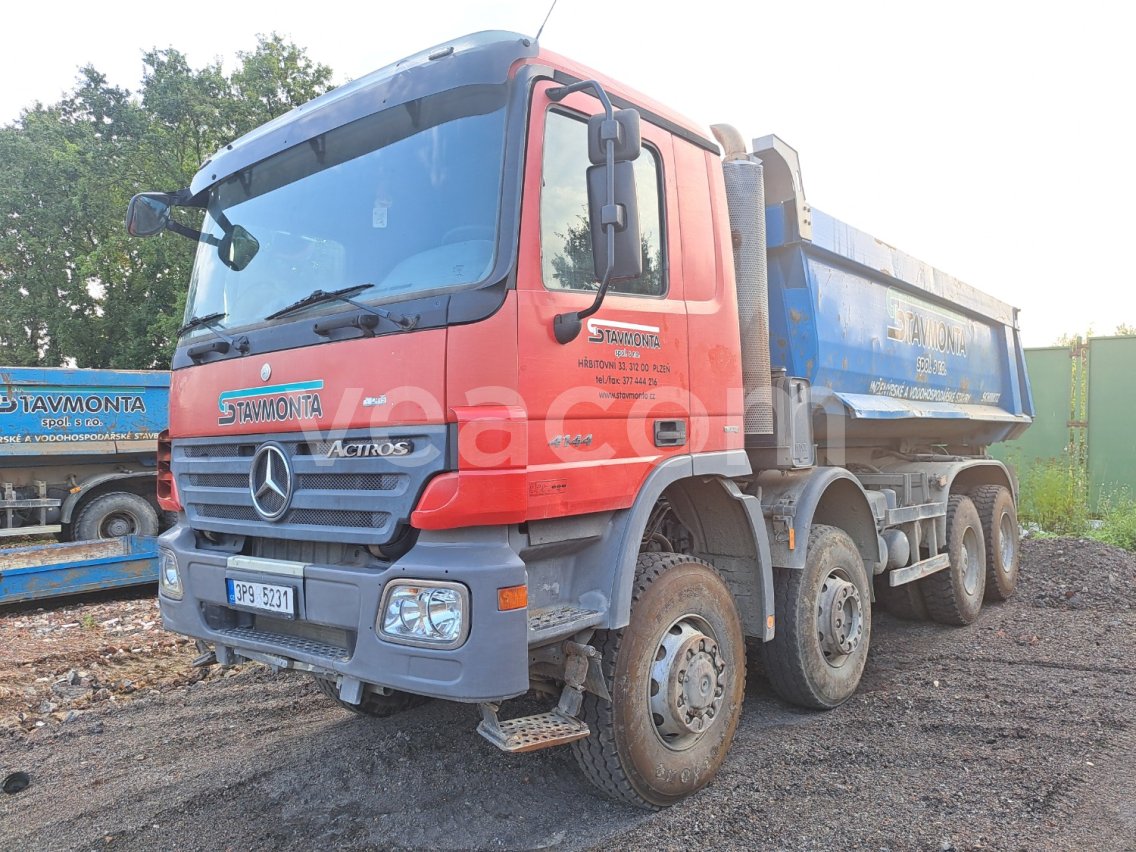 Online árverés: MB  ACTROS 4144 K 8X6/4