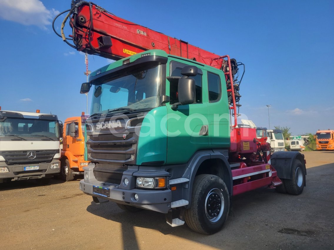 Online árverés: SCANIA  G480 4X4  S HYDR.RUKOU HIAB