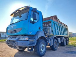 Online auction: RENAULT  KERAX 480.42 P 8X4  S VALNÍKOVOU VYHRNOVACÍ NÁSTAVBOU