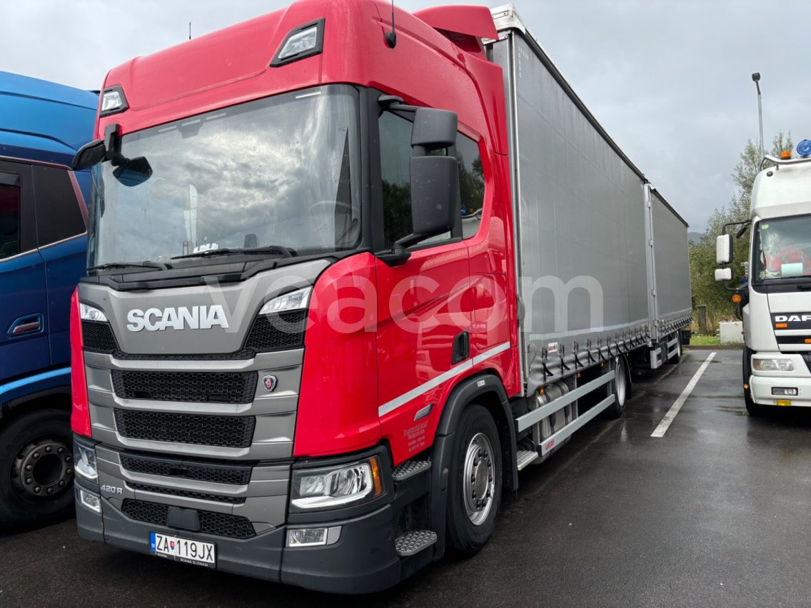 Online auction: SCANIA  R420 + WECON PC1