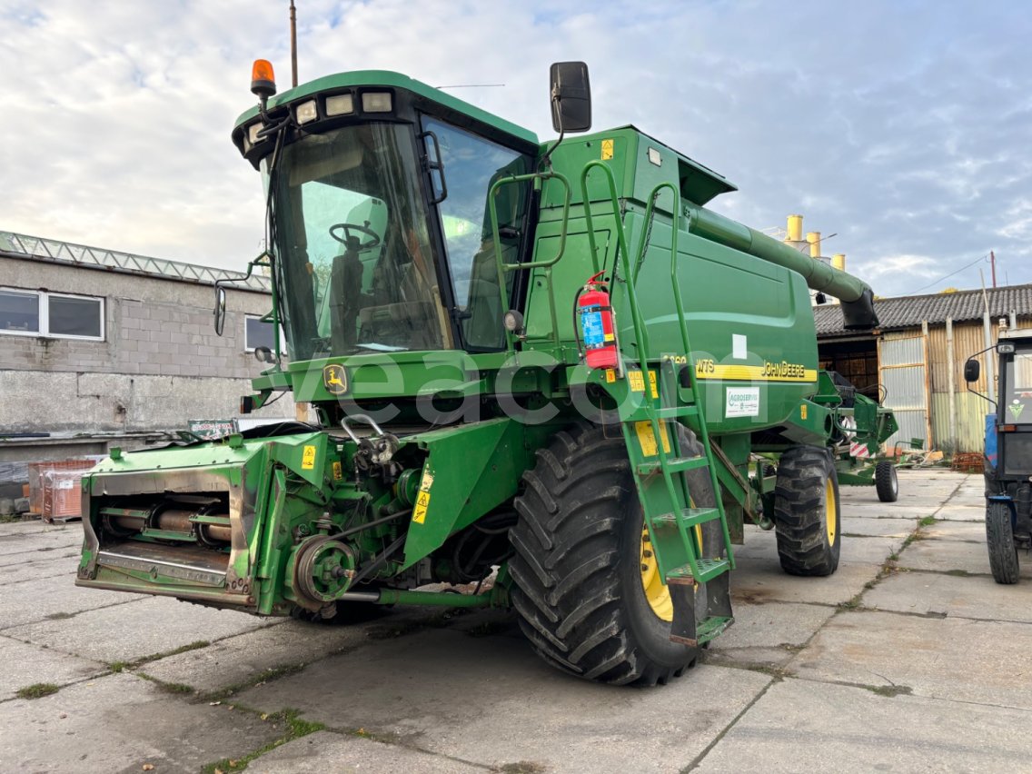 Online auction: JOHN DEERE  9660I WTS + JOHN DEERE 622R