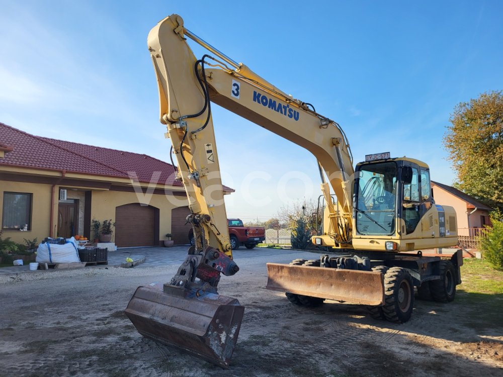 Online auction: KOMATSU  PW180-7EO 4X4