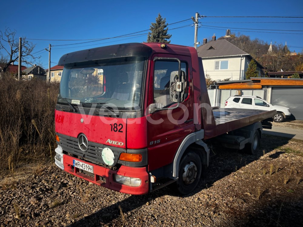 Online auction: MB  ATEGO 815