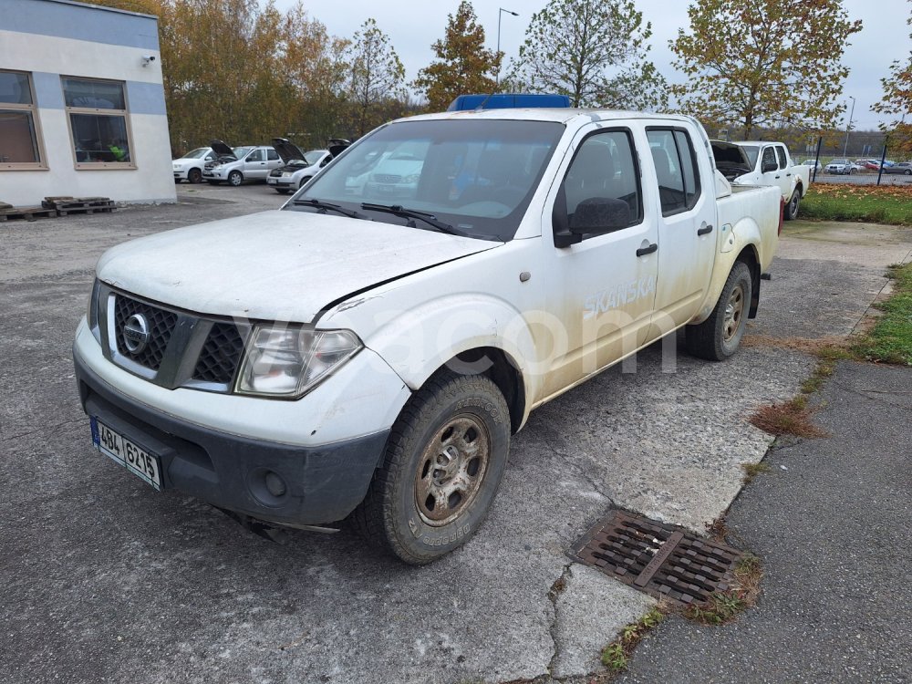 Online auction: NISSAN  NAVARA DOUBLE-CAB 2.5DCI 4X4