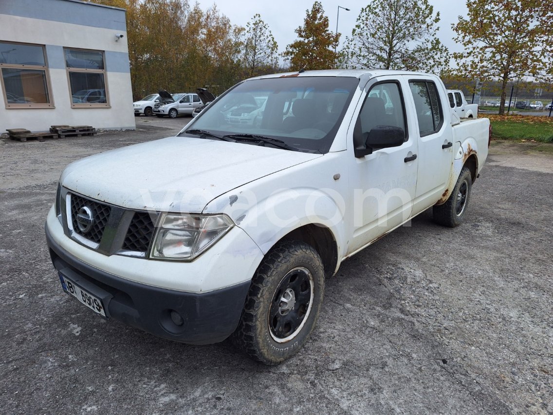 Online auction: NISSAN  NAVARA DOUBLE-CAB 2.5DCI 4X4