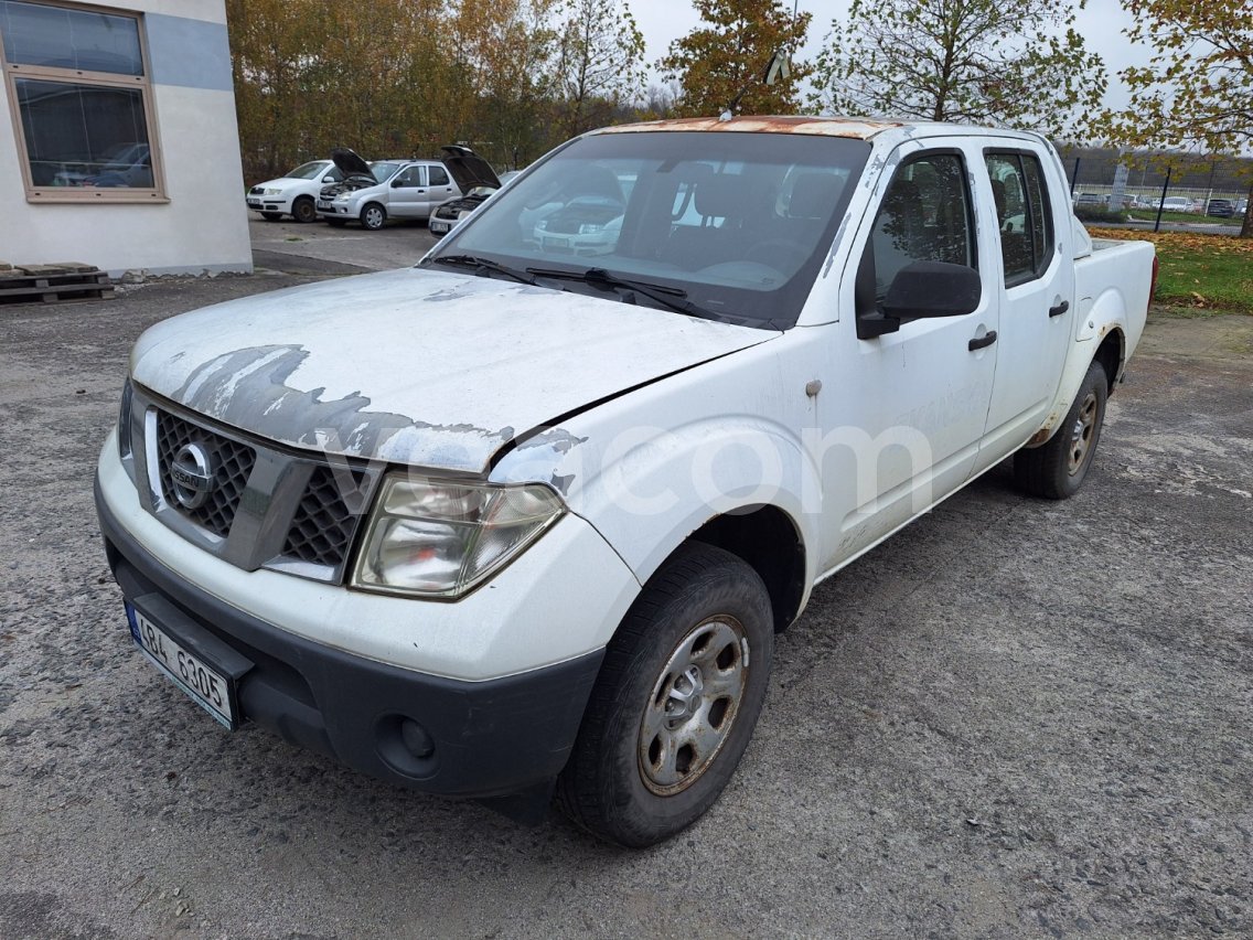 Online auction: NISSAN  NAVARA DOUBLE-CAB 2.5DCI 4X4