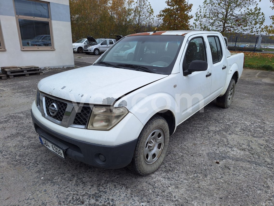 Online auction: NISSAN  NAVARA DOUBLE-CAB 2.5DCI 4X4