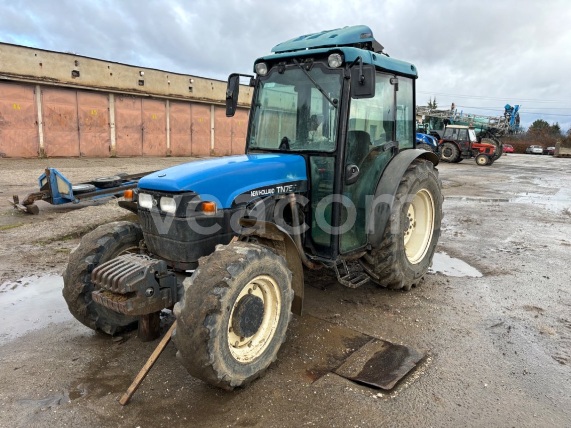 Online aukce: NEW HOLLAND  TN 75 F