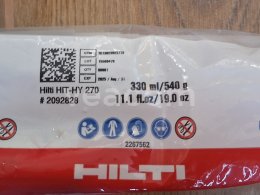 Интернет-аукцион:   CHEMICKÁ KOTVA HILTI HIT-HY 270, 330 ML/540 G, 49 KS