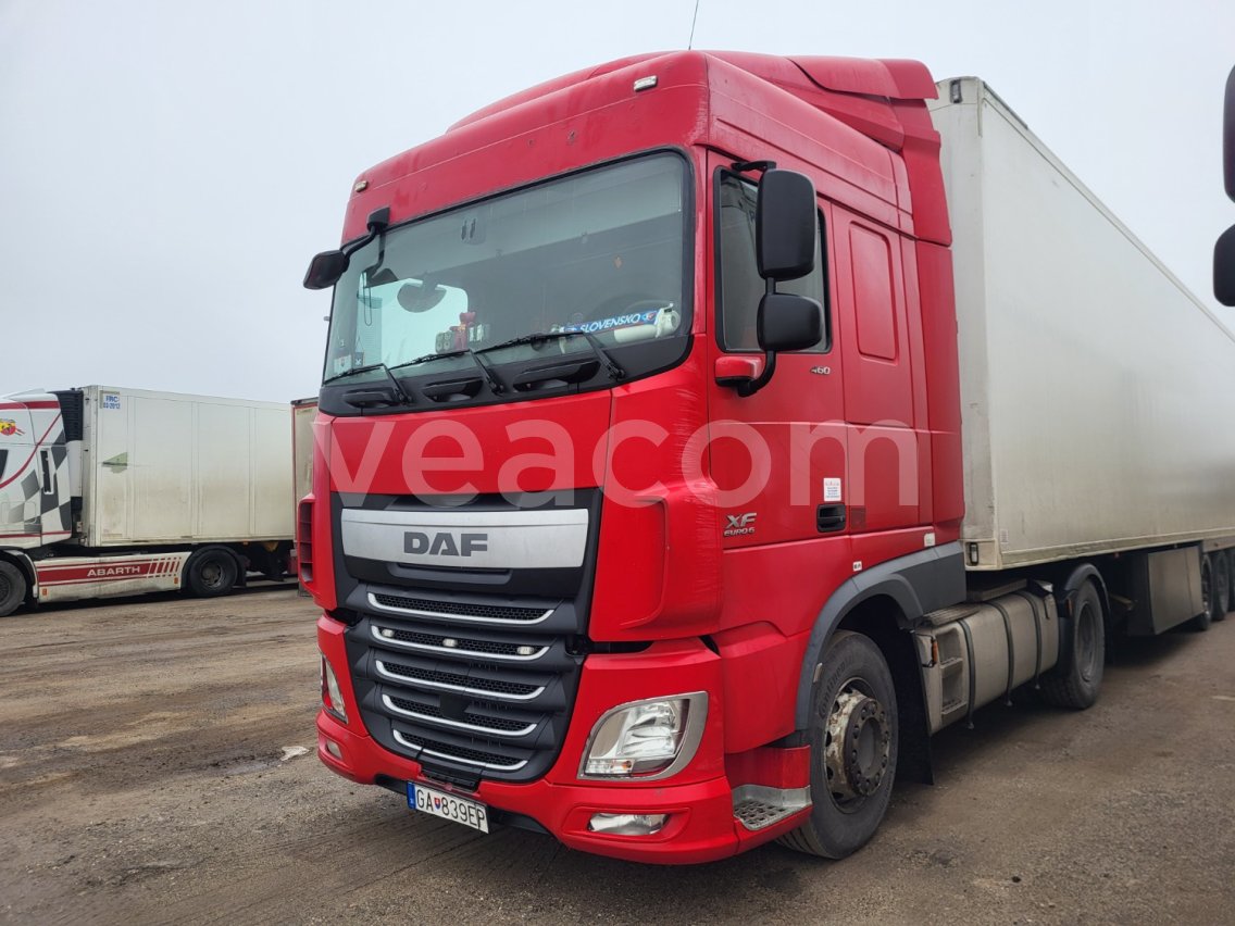 Online aukce: DAF  XF 460 FT