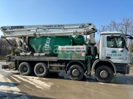 Online aukce: MB  ACTROS 3241 8X4 + SCHWING BP 600