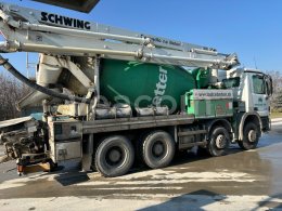 Online aukce: MB  ACTROS 3241 8X4 + SCHWING BP 600