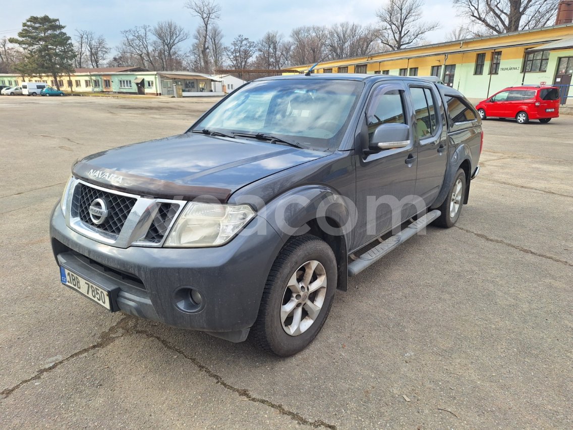 Online auction: NISSAN  NAVARA DOUBLE-CAB 2.5DCI 4WD 4X4