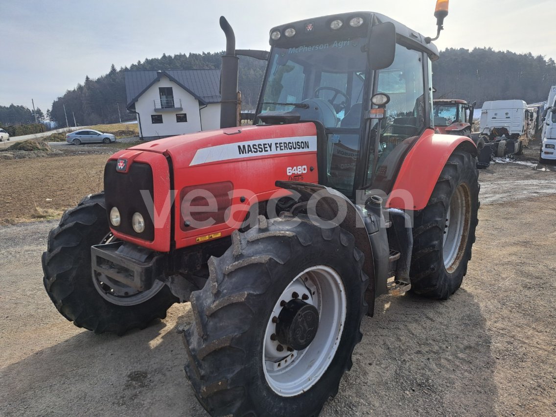 Online aukce: MASSEY FERGUSON  6480