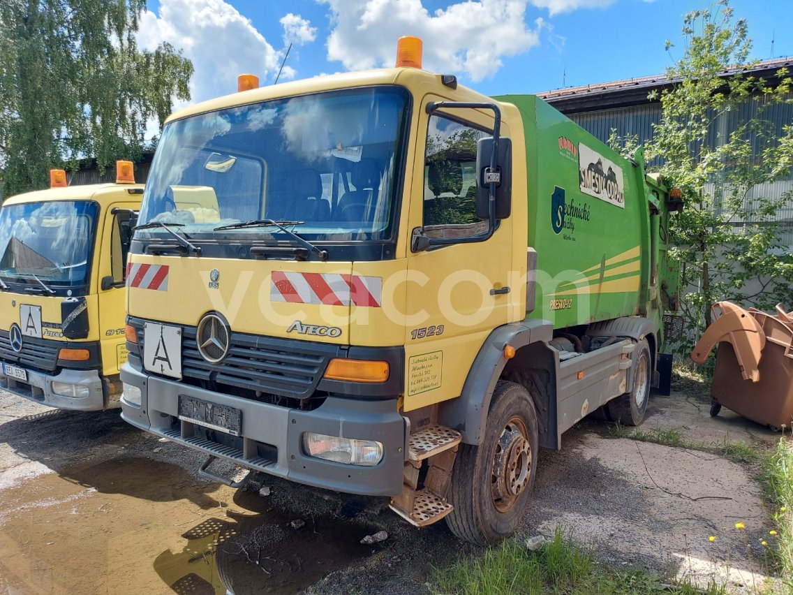 Online aukce: MERCEDES-BENZ  ATEGO 1523 A 4x4