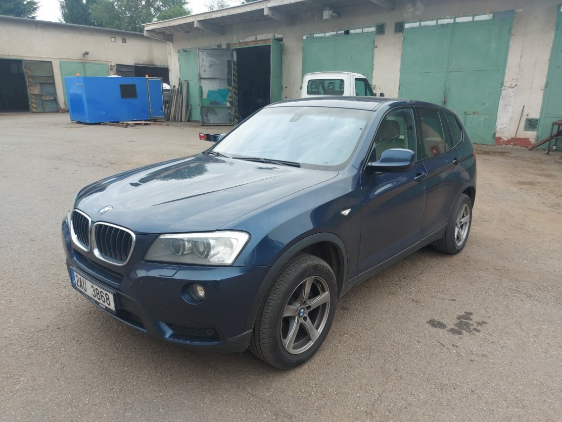Online auction: BMW X3 2.0 xd