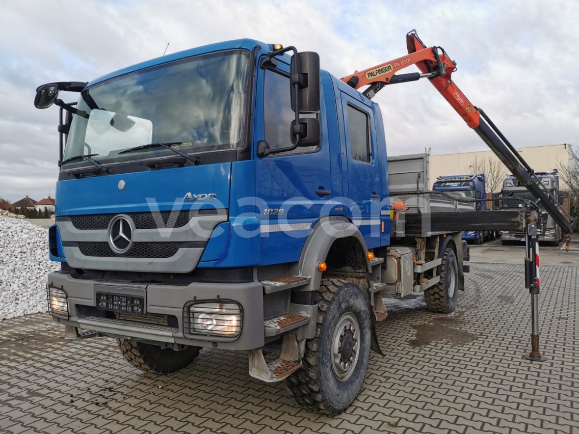 Online aukce: MERCEDES-BENZ  AXOR 1829 A 4X4 + HR