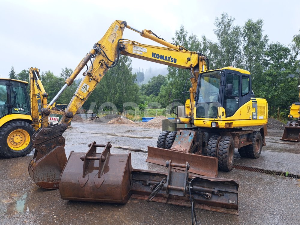 Online aukce: KOMATSU  PW 140