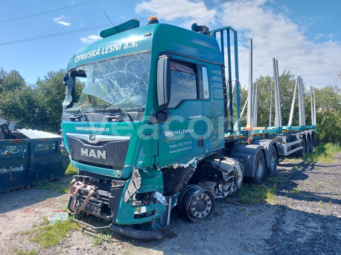 Online aukce: MAN  TGX 28.500 6X2 + UMIKOV NC3