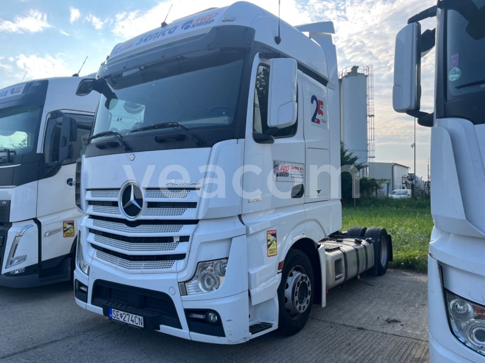 Online aukce: MERCEDES-BENZ  ACTROS 1845