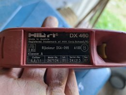 Online auction:   HILTI DX 460